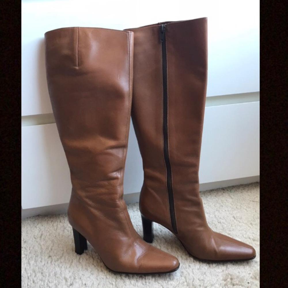 J. Crew camel tall boots